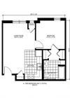1 Bedroom Floor Plan